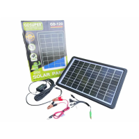 Солнечная панель GDSuper GD-120 монокристалическая панель 15Вт