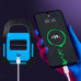 Фонарь аккумуляторный Bailong BL-925 с солнечной и USB зарядкой