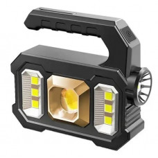 Ручной светодиодный аккумуляторный фонарь лампа Multifunctional portable lamp KJ-208 с функцией павербанка