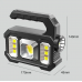 Ручной светодиодный аккумуляторный фонарь лампа Multifunctional portable lamp KJ-208 с функцией павербанка