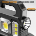 Ручной светодиодный аккумуляторный фонарь лампа Multifunctional portable lamp KJ-208 с функцией павербанка