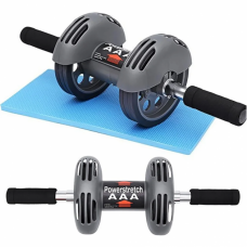 Фитнес колесо гимнастический ролик с возвратом Power Stretch Roller
