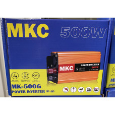 Инвертор преобразователь тока МKC MK-500G 500W преобразовывает электричество DC/AC из 12В в 220В
