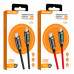 Кабель USB - Lightning IPhone 20W 5A 1.2m KAKU KSC-599 Save Series с дисплеем