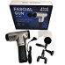 Мышечный массажер для тела ручной 220V портативный 4 насадки Fascial Gun RF-709
