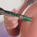 Акупунктурный компактный массажер в форме ручки с 3 насадками Pain Relief Pen