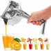 Соковыжималка ручная для фруктов с зажимом Hand Juicer универсальный алюминиевый пресс для цитрусовых и овощей