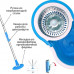 Швабра с ведром с автоматическим отжимом и полосканием Spin Mop с центрифугой