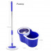 Швабра с ведром с автоматическим отжимом и полосканием Spin Mop с центрифугой