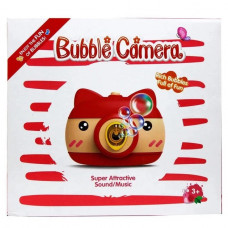 Детский фотоаппарат генератор мыльных пузырей Bubble Camera