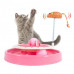 Игрушка для котиков Cat Scratch Pan с двумя мячиками и мышкой