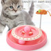 Игрушка для котиков Cat Scratch Pan с двумя мячиками и мышкой