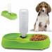 Миска для собак и кошек с поилкой пластиковая pet feeder Миска для животных c диспенсером для воды