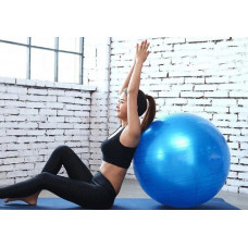 Мяч для фитнеса EasyFit 65 см фитбол гимнастический мяч