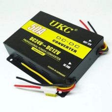 Преобразователь авто инвертор UKC DC/DC 24v-12v 50A
