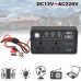Преобразователь напряжения DC12V в AC220V автомобильный инвертор UKC с максимальной нагрузкой 200W