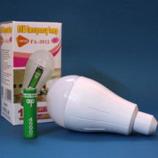 LED Лампочка со съемным аккумулятором 1 x 18650 15w цоколь E27