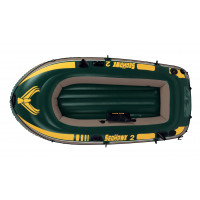 Двухместная надувная лодка Intex 68346 Seahawk