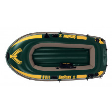Двухместная надувная лодка Intex 68346 Seahawk