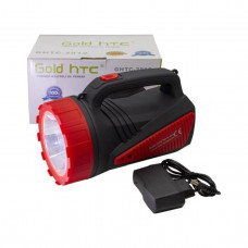 Мощный ручной фонарик GOLD HTC GHTC-2810 LED фонарь на аккумуляторе