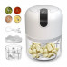 Портативный блендер мини-измельчитель для продуктов micro-USB белый Food processor
