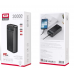 Павер банк Power Bank 30000mAh XO PR201 з дисплеем QC22.5W/PD65W Оригинал