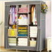 Тканевый складной шкаф для одежды и обуви HCX Storage Wardrobe CL-128