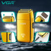 Профессиональный шейвер VGR V-399, с USB / Мужская электробритва / Портативная аккумуляторная бритва