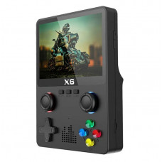 Портативная игровая приставка ретро консоль X6 с 3.5-дюймовым IPS-экраном на 10000 игр