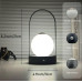 Круглый LED ночник на подставке с сенсорным управлением на аккумуляторе D25 Ночник с сменой цвета свечения