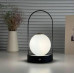 Круглый LED ночник на подставке с сенсорным управлением на аккумуляторе D25 Ночник с сменой цвета свечения