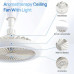 Электрический вентилятор с пультом дистанционного управления Multi-Function Fan Light CHP-006 2835