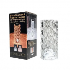Настольная лампа с кристаллами и бриллиантами Creatice Table Lamp (конус)