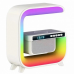 Ночник аккумуляторный RGB G3 с беспроводной зарядкой и Bluetooth колонкой