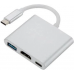 Hub Адаптер Dynamode Multiport 3-в-1 для ноутбуков