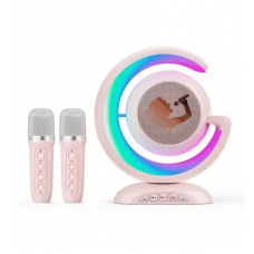 Ночник-лампа с беспроводной Bluetooth колонкой Lightshow с ДВУМЯ микрофонами YS-110