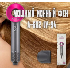 Мощный ионный фен A-602 LY-94 Профессиональный Фен 1500 Вт Режимы укладки 59 дБ 220 В