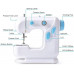 Машинка швейная MINI SEWING MACHINE круглая вилка LY-101, портативная швейная машинка