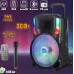 Переносная акустическая система MEGAFOX GZ-612 (12"x1) (30W) (Беспроводной микрофон + пульт) 3000 mAh