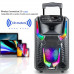 Переносная акустическая система MEGAFOX GZ-8912 (12"x1) (30W) (Микрофон + пульт) 2400 mAh