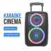Переносная акустическая система SURFACE NDR-2680 (8"+6.5") (10W) (Проводной Микрофон + пульт) 2400mAh
