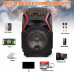 Переносная акустическая система MEGAFOX OTY-895 (8"x1) (10W) (Беспроводной Микрофон + пульт) 2400 mAh