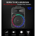 Переносная акустическая система SURFACE RX-1228W (12"x1) 20W (Беспроводной Микрофон + пульт) 2400 mAh
