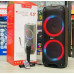 Переносная акустическая система SURFACE RX-6268B (6.5"х2) (10W) (Проводной микрофон) (2400mAh) (Пульт)