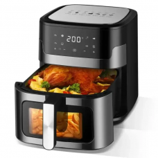 Безмасляная аэрофритюрница Zepline ZP-109 цифровая 3500 Вт 10,5л. Black