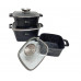 Набор кастрюль из 6 предметов Higher Kitchen HK-322
