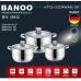 Набор кастрюль из 6 предметов BANOO BN-5002