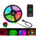 Светодиодная лента LED RGB USB APP SF-2 самоклеющаяся 5 м с пультом ДУ на 300 диодов
