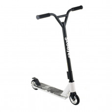Трюковой самокат Scooter,колеса 110 мм PU алюминий 6+ Белый D01