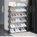 Полка для обуви напольная Shoe Rack на 6 ярусов Складная обувница Подставка для обуви